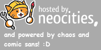 with the help of neocities